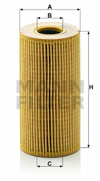 Filtr oleju HU 618 x MANN-FILTER MANN+HUMMEL GMBH