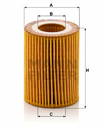 Filtr oleju HU 7003 x MANN-FILTER MANN+HUMMEL GMBH