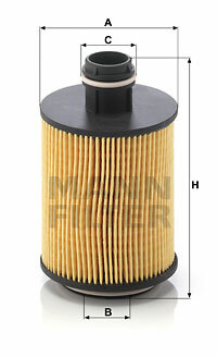 Filtr oleju HU 7004/1 x MANN-FILTER MANN+HUMMEL GMBH