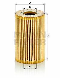 Filtr oleju HU 7008 z MANN-FILTER MANN+HUMMEL GMBH