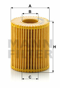 Filtr oleju HU 7009 z MANN-FILTER MANN+HUMMEL GMBH