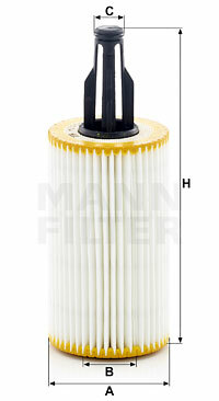 Filtr oleju HU 7025 z MANN-FILTER MANN+HUMMEL GMBH
