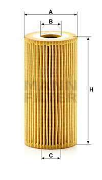 Filtr oleju HU 7027 z MANN-FILTER MANN+HUMMEL GMBH