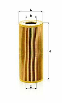 Filtr oleju HU 7029 z MANN-FILTER MANN+HUMMEL GMBH