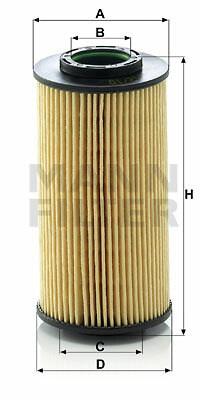 Filtr oleju HU 712/10 x MANN-FILTER MANN+HUMMEL GMBH