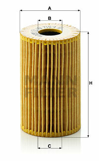 Filtr oleju HU 715/4 x MANN-FILTER MANN+HUMMEL GMBH