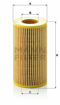 Filtr oleju HU 718/1 k MANN-FILTER MANN+HUMMEL GMBH
