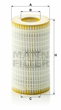 Filtr oleju HU 718/5 x MANN-FILTER MANN+HUMMEL GMBH