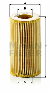 Filtr oleju HU 718/6 x MANN-FILTER MANN+HUMMEL GMBH
