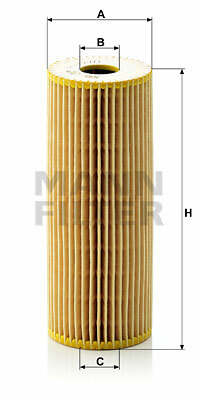 Filtr oleju HU 727/1 x MANN-FILTER MANN+HUMMEL GMBH