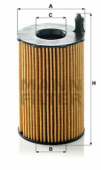 Filtr oleju HU 8005 z MANN-FILTER MANN+HUMMEL GMBH
