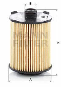 Filtr oleju HU 8014 z MANN-FILTER MANN+HUMMEL GMBH
