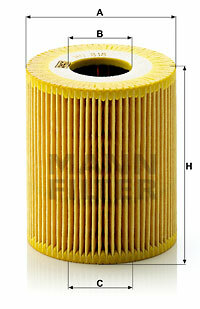 Filtr oleju HU 818 x MANN-FILTER MANN+HUMMEL GMBH