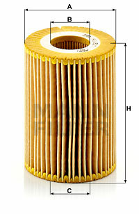 Filtr oleju HU 821 x MANN-FILTER MANN+HUMMEL GMBH