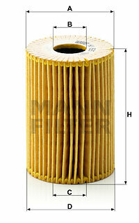 Filtr oleju HU 825 x MANN-FILTER MANN+HUMMEL GMBH