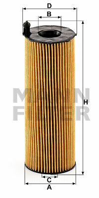 Filtr oleju HU 831 x MANN-FILTER MANN+HUMMEL GMBH