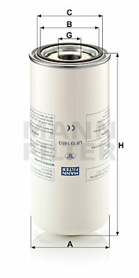 Filtr, technika sprężania powietrza LB 13 145/3 MANN-FILTER MANN+HUMMEL GMBH