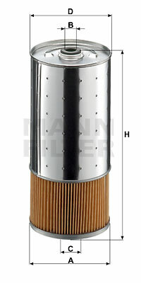 Filtr oleju PF 1055/1 n MANN-FILTER MANN+HUMMEL GMBH