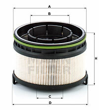 Filtr paliwa PU 11 001 z KIT MANN-FILTER MANN+HUMMEL GMBH