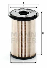 Filtr paliwa PU 7002 x MANN-FILTER MANN+HUMMEL GMBH