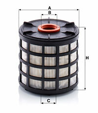 Filtr paliwa PU 7010 z MANN-FILTER MANN+HUMMEL GMBH