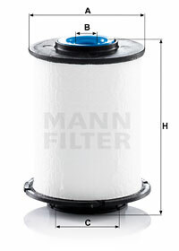 Filtr paliwa PU 7012 z MANN-FILTER MANN+HUMMEL GMBH