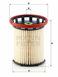 Filtr paliwa PU 8021 MANN-FILTER MANN+HUMMEL GMBH
