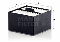 Filtr paliwa PU 911 MANN-FILTER MANN+HUMMEL GMBH