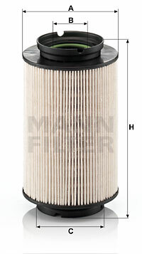 Filtr paliwa PU 936/2 x MANN-FILTER MANN+HUMMEL GMBH