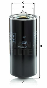 Filtr oleju WD 13 145/1 MANN-FILTER MANN+HUMMEL GMBH