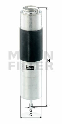 Filtr paliwa WK 5016 z MANN-FILTER MANN+HUMMEL GMBH