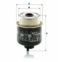 Filtr paliwa WK 8112 MANN-FILTER MANN+HUMMEL GMBH