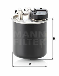 Filtr paliwa wyprzedaż WK 820/16 MANN-FILTER MANN+HUMMEL GMBH