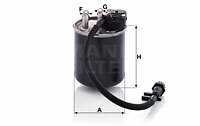 Filtr paliwa WK 820/18 MANN-FILTER MANN+HUMMEL GMBH