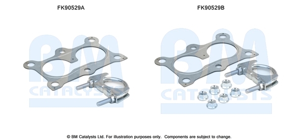 Zestaw montażowy, katalizator FK90529 BM CATALYSTS