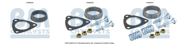 Zestaw montażowy, katalizator FK90842 BM CATALYSTS
