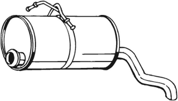 Tłumik końcowy 190-129 BOSAL INTERNATIONAL N.V.
