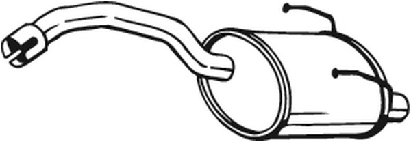 Tłumik końcowy 148-193 BOSAL INTERNATIONAL N.V.
