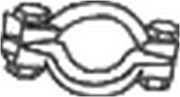 Część zaciskowa, układ wydechowy 254-355 BOSAL INTERNATIONAL N.V.