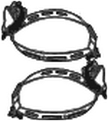 Uchwyt, system wydechowy 254-980 BOSAL INTERNATIONAL N.V.