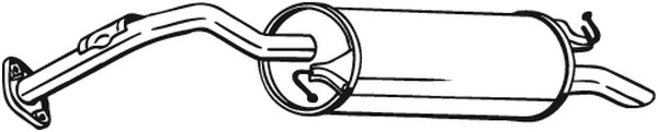 Tłumik końcowy 279-423 BOSAL INTERNATIONAL N.V.