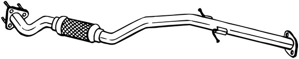 Rura wydechowa 900-063 BOSAL INTERNATIONAL N.V.