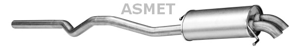 Tłumik końcowy 04.109 ASMET