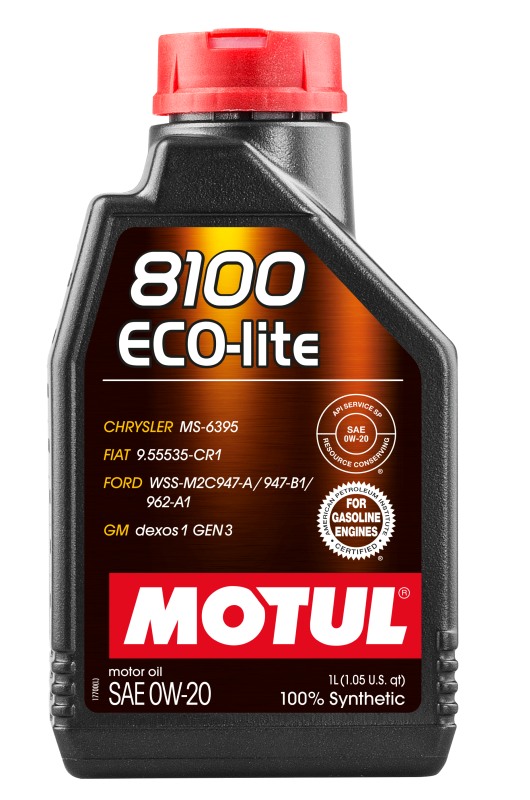 olej silnikowy 8100 ECO-LITE 0W20 1L 8100 ECO-LITE 0W20 1L MOTUL