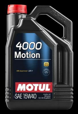 Olej, 4000 MOTION 15W40 100295 MOTUL