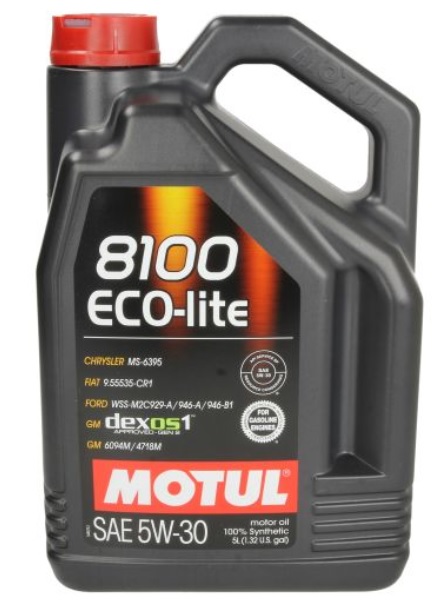 Olej, 8100 ECO-LITE 5W30 108214 MOTUL