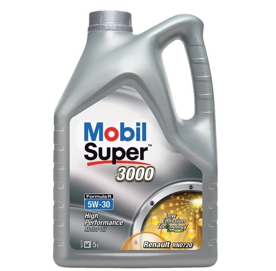 Olej, Mobil Super 3000 Formula R 5W-30 154126 MOBIL