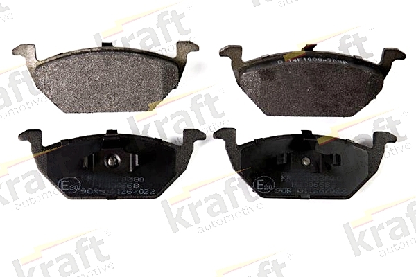 Klocki hamulcowe - komplet 6000380 KRAFT AUTOMOTIVE