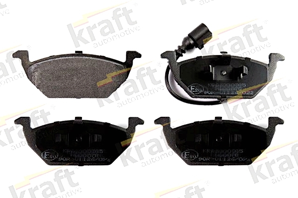 Klocki hamulcowe - komplet 6000385 KRAFT AUTOMOTIVE