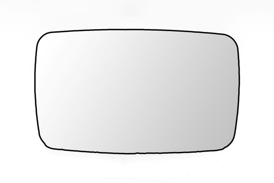 Szkło lusterka, lusterko zewnętrzne 2434G01 DEPO Auto Parts